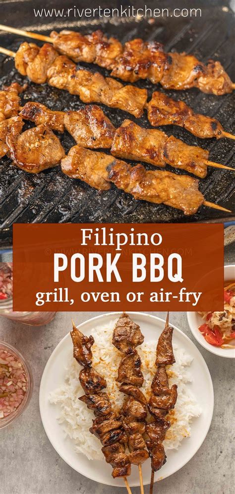 Filipino Pork BBQ Skewers (Grill, Oven, or Air-Fry) | Recipe | Pork ...