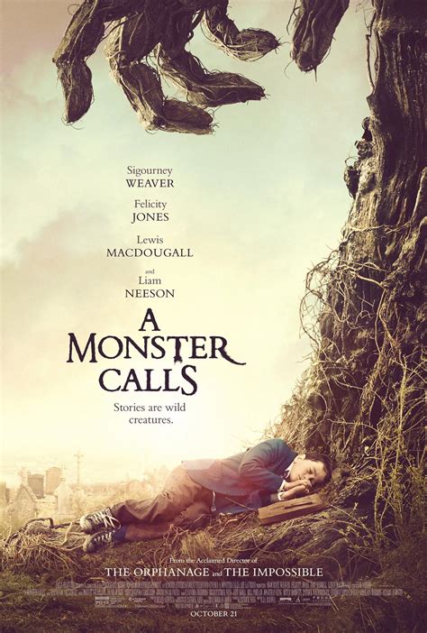 A Monster Calls (2016) Poster #1 - Trailer Addict