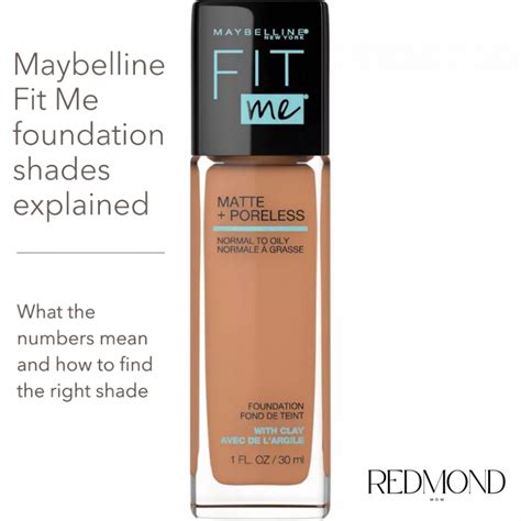 Maybelline Fit Me Powder Shades - Redmond Mom