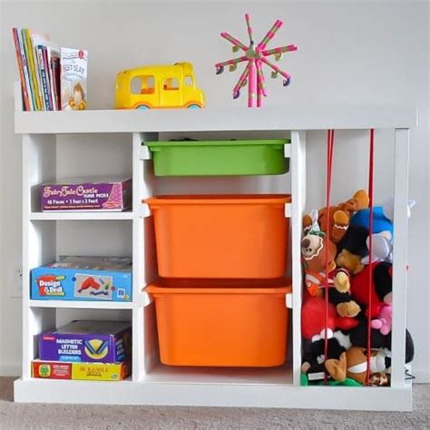 The Ultimate DIY Toy Organizer with Free Plans - Anika's DIY Life