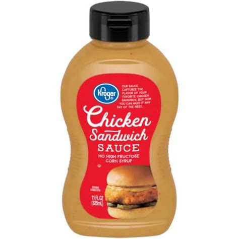 Kroger® Chicken Sandwich Sauce Bottle, 11 fl oz - Kroger