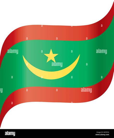 Mauritania flag, vector illustration Stock Vector Image & Art - Alamy