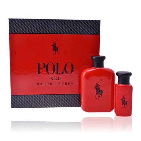 RALPH LAUREN POLO RED Gift Set For Men - Perfumes Plus International