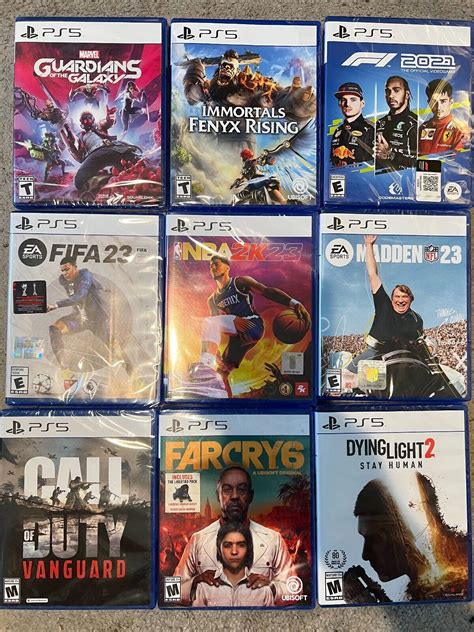 Brand New PS5 Games/FIFA 23/NBA 2k23/Madden 23/F1 2021 ~ Fast Free Shipping! | eBay