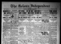 Helena Independent Record - Historical Newspapers