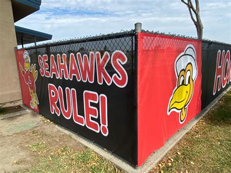 Durable Mesh Fence Banners for Salk School in Anaheim, CA