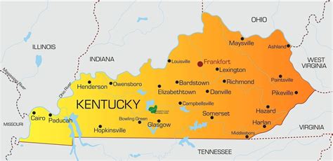 20 Unique Map Of Kentucky