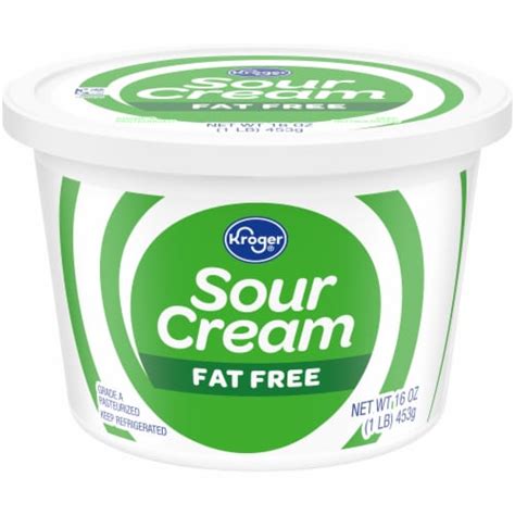 Kroger® Fat Free Sour Cream, 16 oz - Smith’s Food and Drug