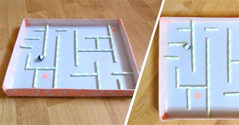 Maze Marble Game DIY