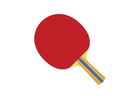 Table-tennis-ping-pong-flat-racket by superawesomevectors on DeviantArt