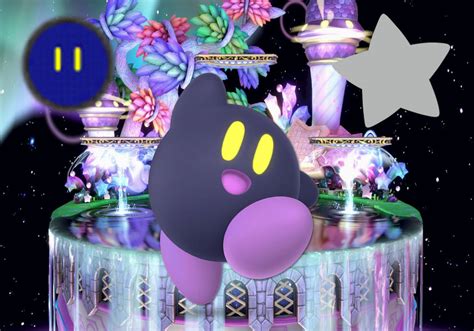 SSBU Portraits: 06 Dark Kirby by ChicoFNAF on DeviantArt