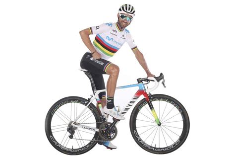 Alejandro Valverde unveils new world champion Canyon Ultimate ahead of ...