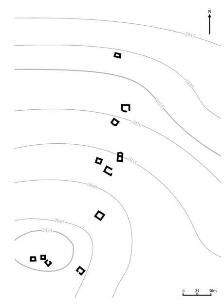 Fig. Linear shaped settlement conceptions: Abasykylak . | Download Scientific Diagram