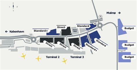 Kastrup Airport Map