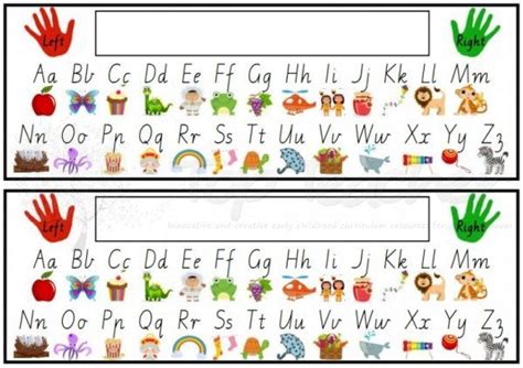 Printable Alphabet Desk Strip | Future class | Pinterest | Desks, Chart ...