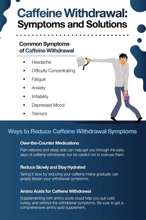 Caffeine Withdrawal: Symptoms and Solutions | Caffeine withdrawal, Caffeine withdrawal symptoms ...