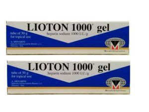 Lioton 1000 Gel: Uses, Dosage, Side Effects, Price - Public Health