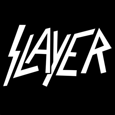 Slayer, Metal band logos, Band logos