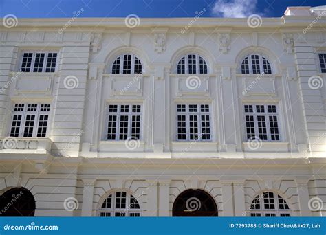 George Town Heritage Building Stock Photo - Image of vintage, site: 7293788