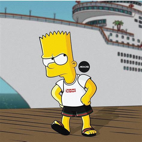 Supreme BAPE Bart Simpson Wallpapers - Top Free Supreme BAPE Bart Simpson Backgrounds ...