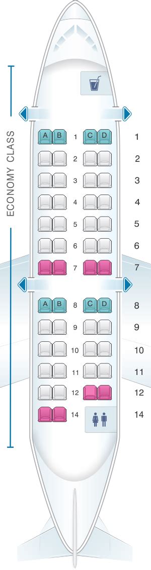 Canadair Regional Jet 900 Seating Chart Delta | Brokeasshome.com