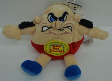 Silly Slammers Champ Bruiser Wrestler King #67 Plush Talks Bean Bag 6" tags #SillySlammers http ...