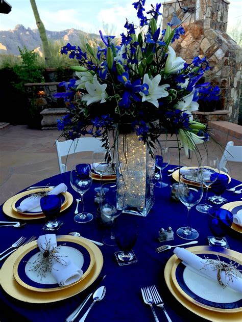 Pin de Cynthia Wyche em Crafts | Decoração de casamento azul, Decorações de casamento luxuosas ...