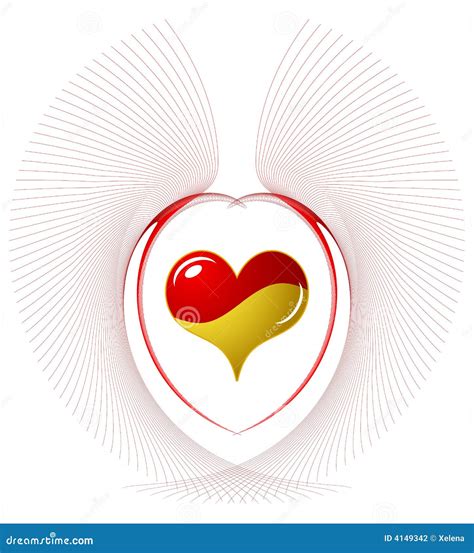 Abstract Heart - Tattoo Stock Photography - Image: 4149342