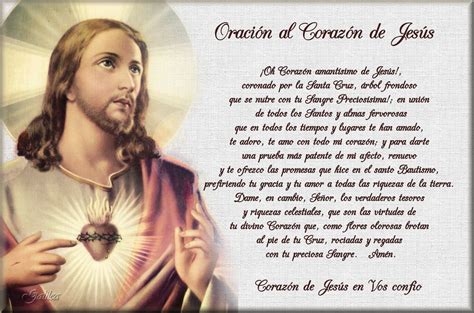 Corazón de Jesús en Vos Confío: Oración al Corazón de Jesús