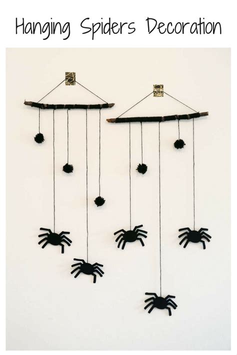 Hanging Spiders Decoration