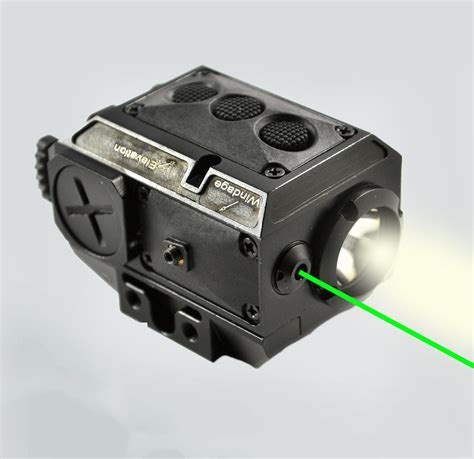 Online Store: At3 Tactical Green Laser Light Combo Ll-02g With Led Strobe Flashlight And Rail ...