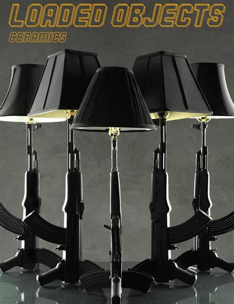 Handmade AK-47 Styled Table Lamp | Gadgetsin