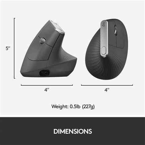 Logitech MX Vertical Ergonomic Wireless Mouse | lupon.gov.ph