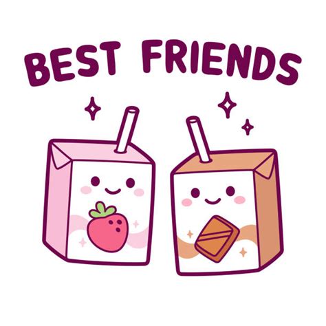 10+ Clip Art Of A Cute Bff Stock Illustrations, Royalty-Free Vector ...