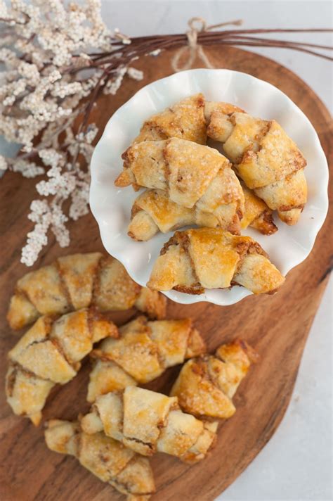 Rogaliki Cookies (Orange Walnut Rugelach) - video - Everyday Delicious