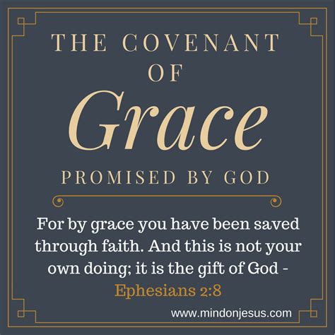 Covenant of Grace promised by God | Mind On Jesus | The covenant, Godly ...