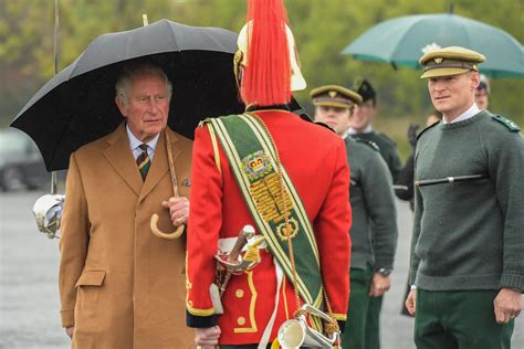 Prince Charles Visits Royal Dragoon Guards And US Spy Base During ...