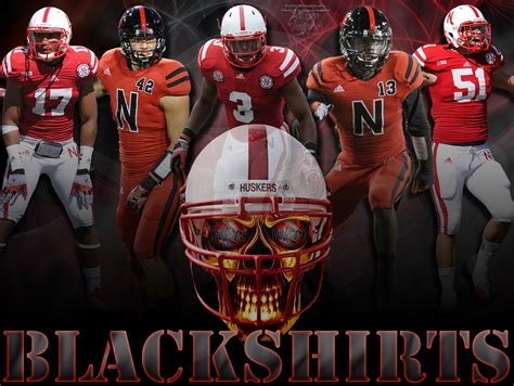 Wallpapers By Wicked Shadows: Nebraska Blackshirts 2012 Wallpaper