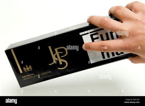 John Player Special Cigarettes Carton on sale in a tobacconist Stock Photo - Alamy