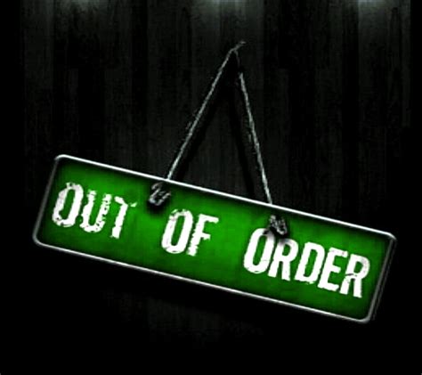 1080P free download | Out of Order, green, lock screen, sign, HD wallpaper | Peakpx