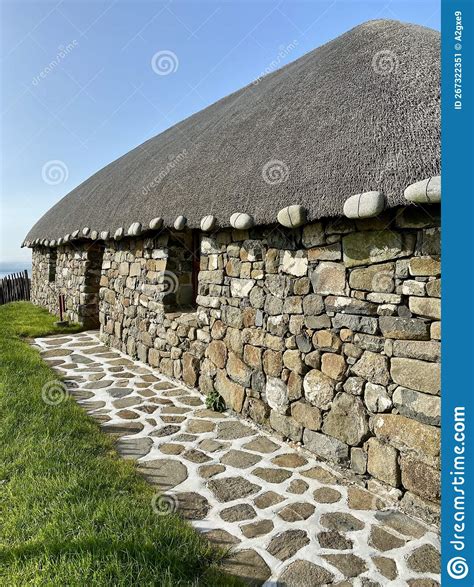 Thatched Cottages at the Skye Museum of Highland Life, Isle of Skye. Editorial Photo - Image of ...