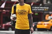 T-Shirt Mockup / Urban Edition, a Shirt Mockup by Mockup Cloud