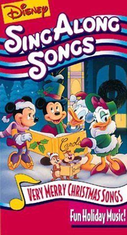 Disney's Sing Along Songs - Very Merry Christmas Songs [VHS] VHS ...