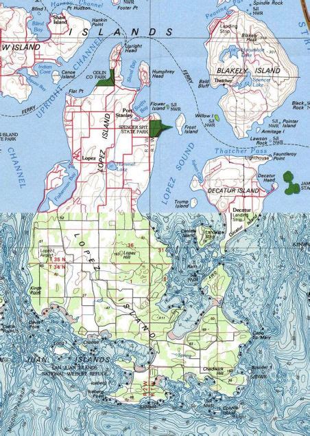 Lopez Island Kayaking Map - Go Northwest! A Travel Guide