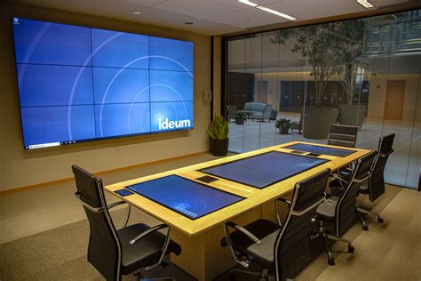 Touch Screen Conference Tables - Ideum Multitouch Displays