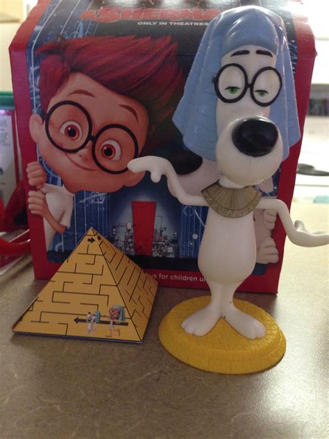 Mr.Peabody & Sherman Happy Meal Toys #3 Mr.Peabody Bobble Head | Happy ...