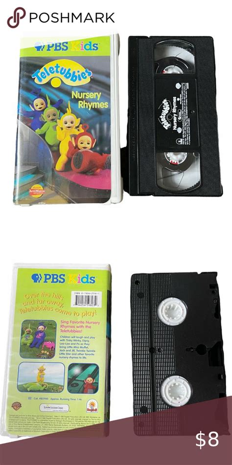 Vintage Teletubbies Nursery Rhymes VHS Tape