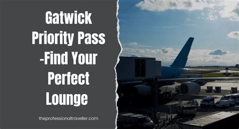 Priority Pass Lounges Gatwick - Compare Them All Here