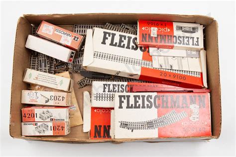 Fleischmann N Gauge Railway Set with Accessories and Controller - Railway Trains and Trams ...