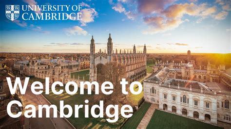 Welcome to Cambridge! - YouTube